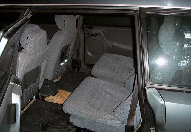 Rear seats